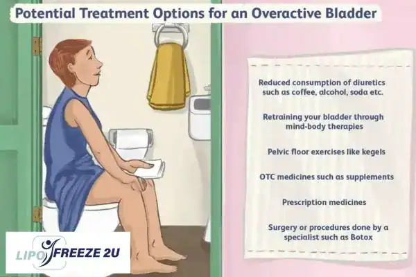 image of woman on toilet because of an overactive bladder Bradford