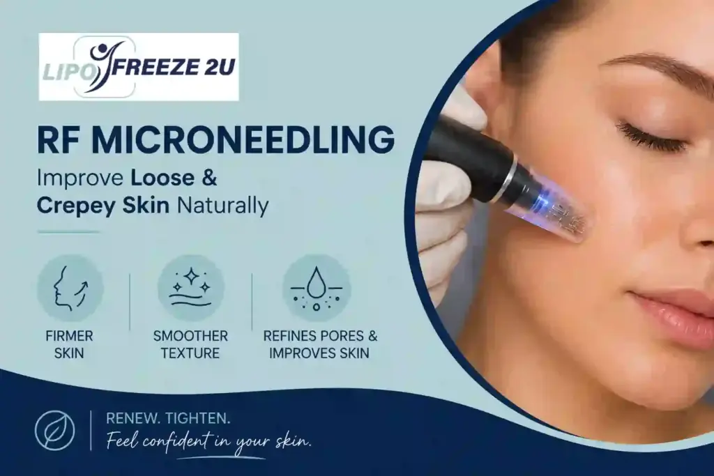 Can RF Microneedling Help Improve Loose and Crepey Skin Bradford?